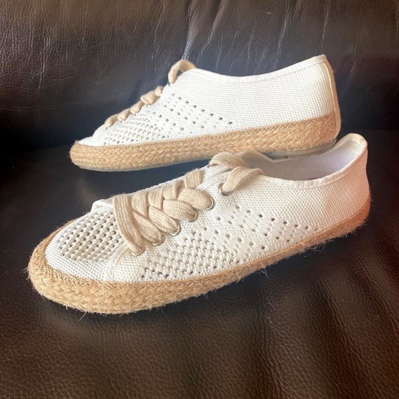 Emu Australia Agonis Mac‎ ever natural ivory espadrille sneaker size 8 womens - Picture 6 of 8